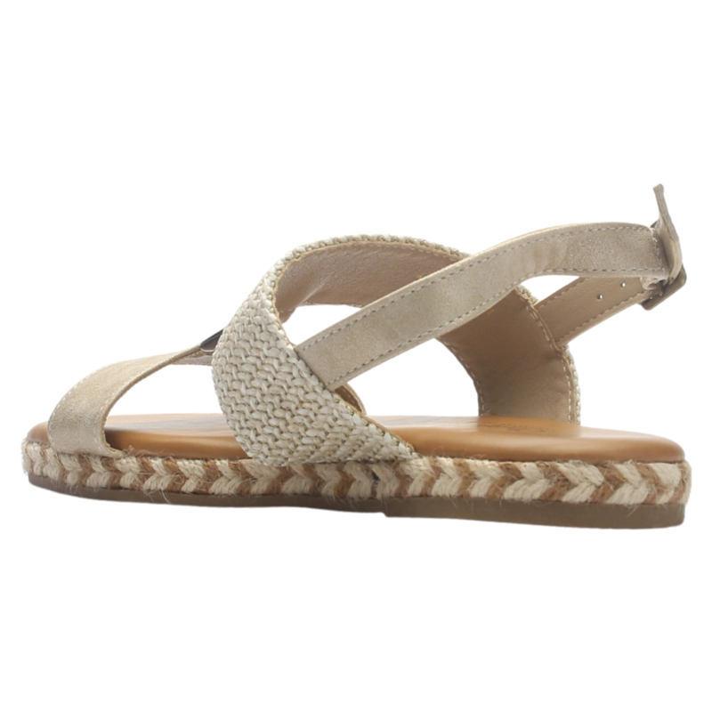 SANDALIA MUJER CASUAL BEIGE CHALADA MURANO-1 - 4