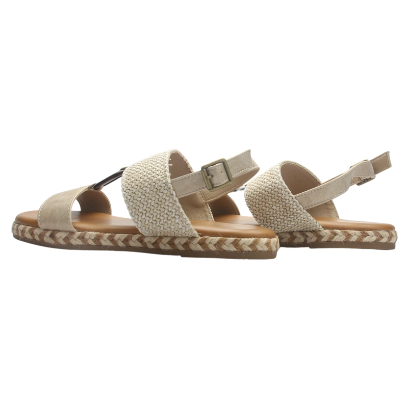SANDALIA MUJER CASUAL BEIGE CHALADA MURANO-1 - 6