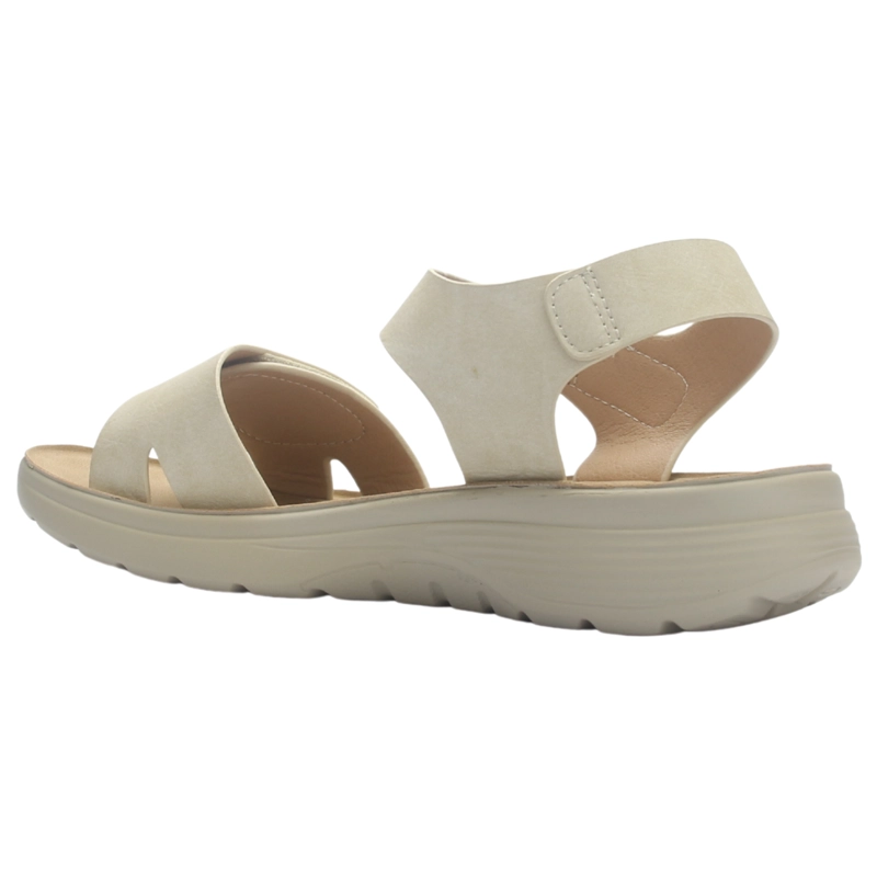SANDALIA MUJER CASUAL BEIGE CHALADA BLESS-1 - 4