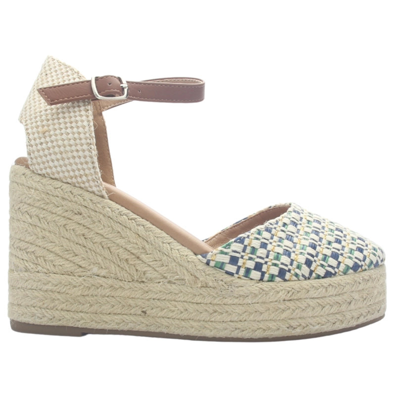 ZAPATO DE MUJER AZUL CASUAL CHALADA DIJON-5 - 1