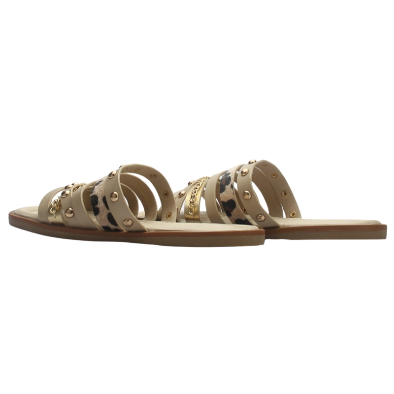 SANDALIA MUJER CASUAL BEIGE CHALADA BELLAGIO-7 - 7