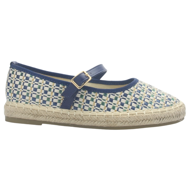 ALPARGATA DE MUJER AZUL CASUAL CHALADA DIJON-15 - 1