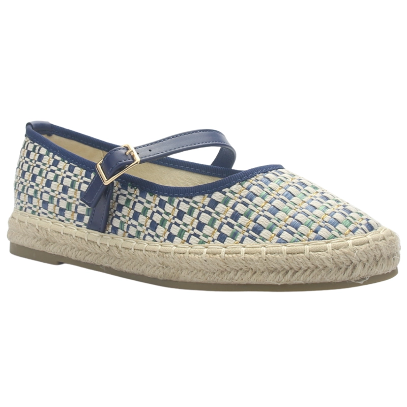 ALPARGATA DE MUJER AZUL CASUAL CHALADA DIJON-15 - 3
