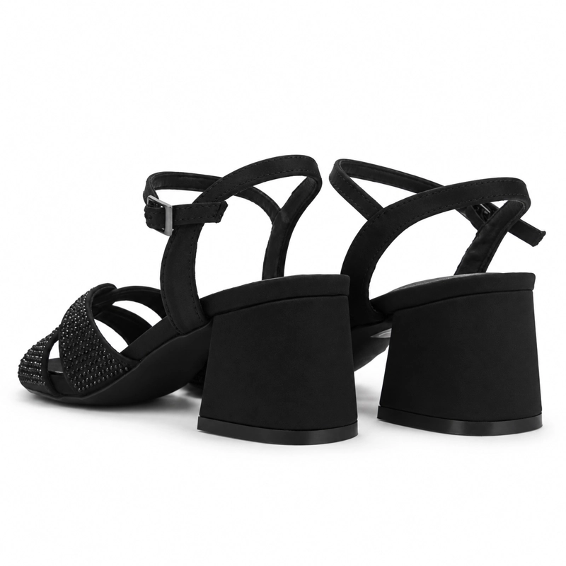 SANDALIA NEGRO MUJER CASUAL CHALADA FIRA - 6