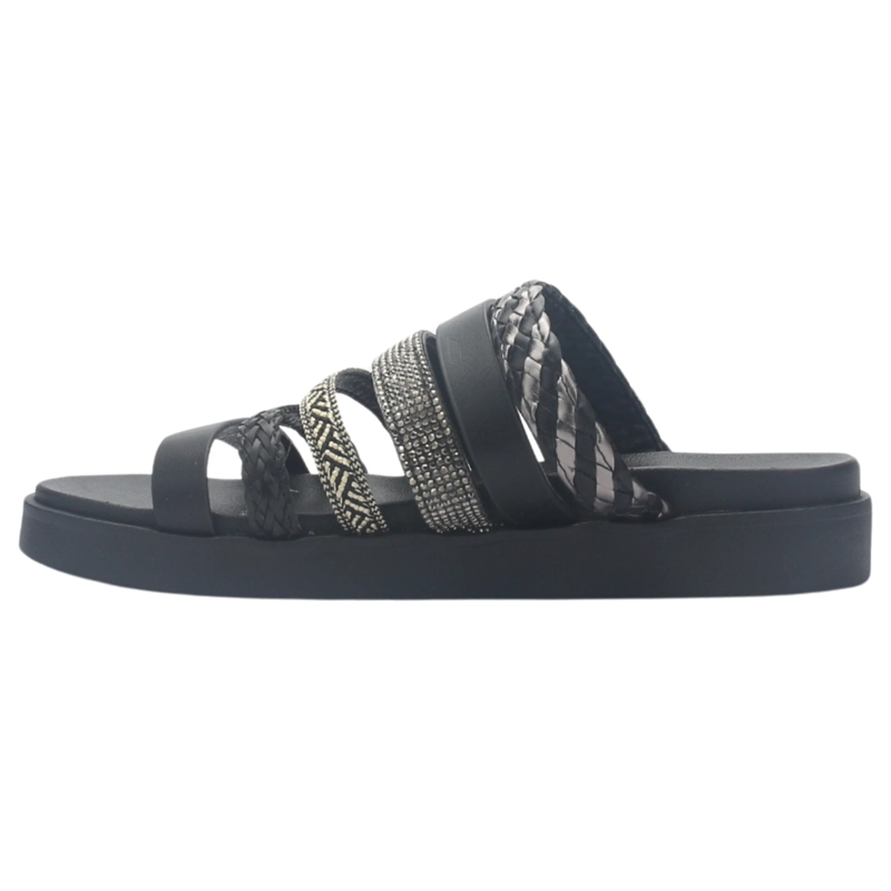 SANDALIA MUJER CASUAL NEGRO CHALADA GENOVA-5 - 2