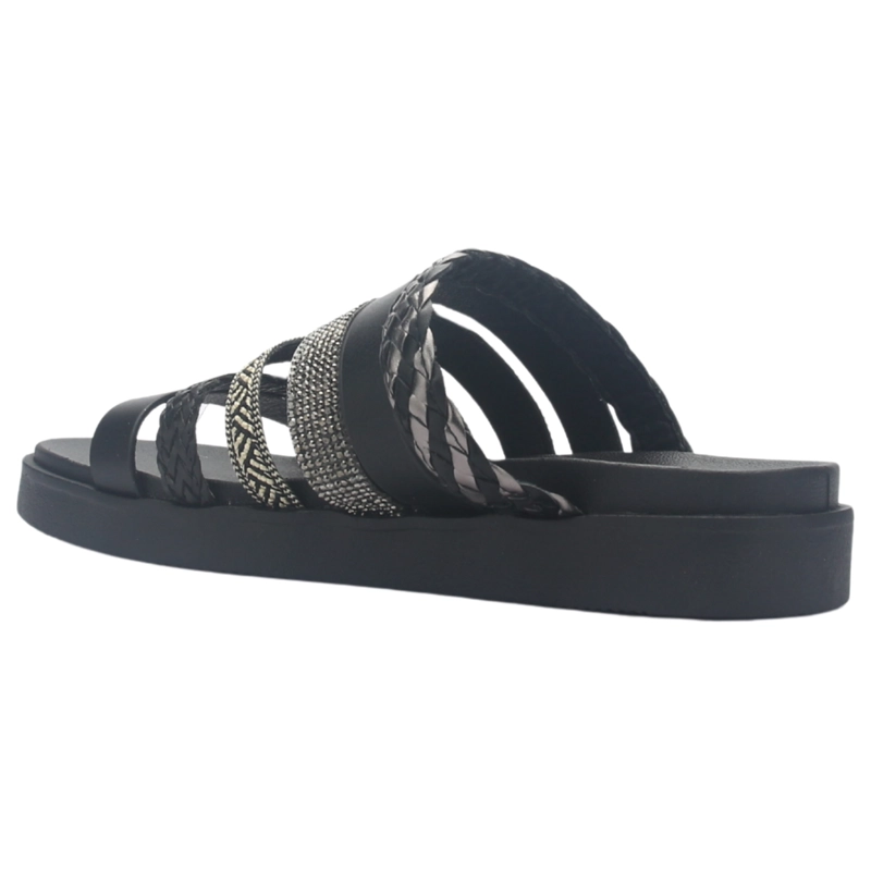 SANDALIA MUJER CASUAL NEGRO CHALADA GENOVA-5 - 4