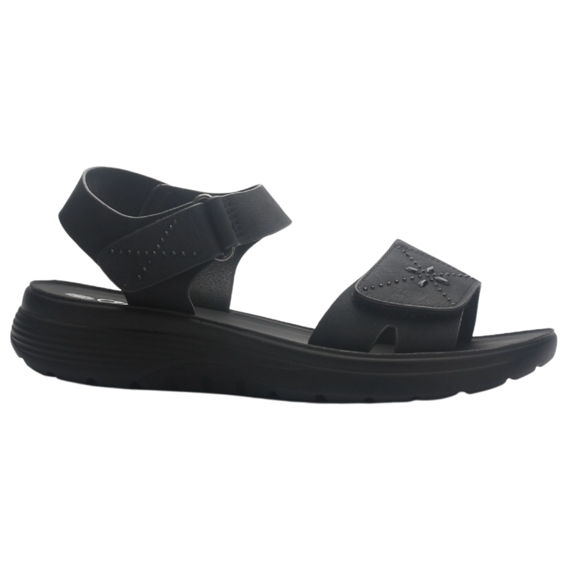 SANDALIA MUJER CASUAL NEGRO CHALADA BLESS-1 - 1