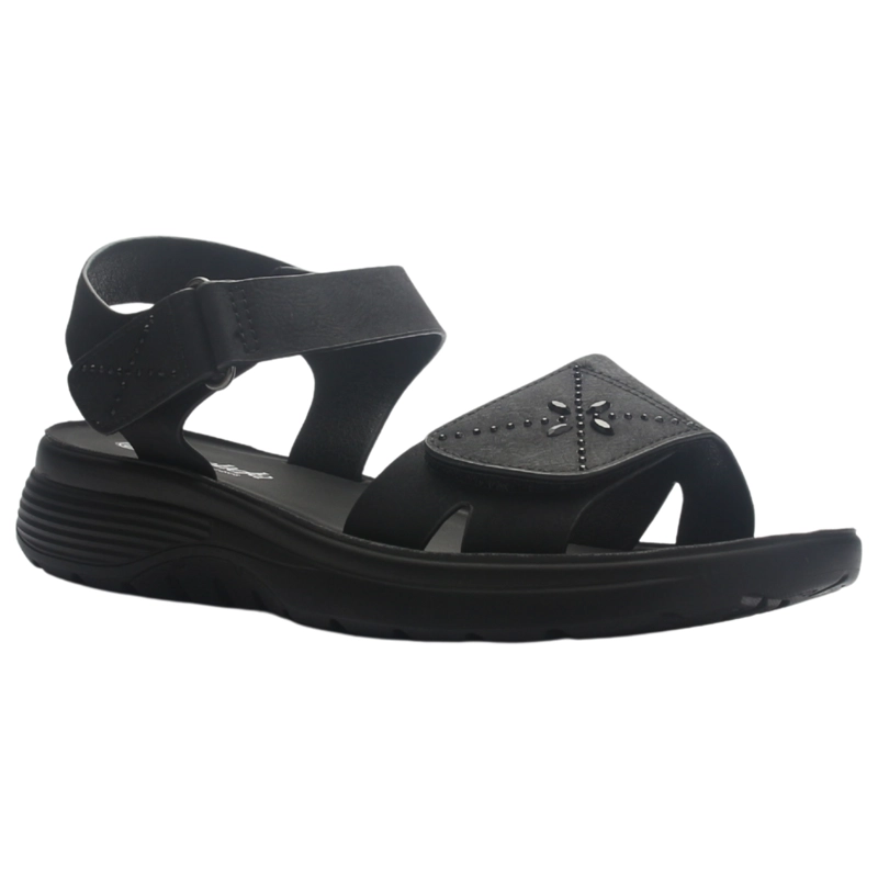 SANDALIA MUJER CASUAL NEGRO CHALADA BLESS-1 - 3