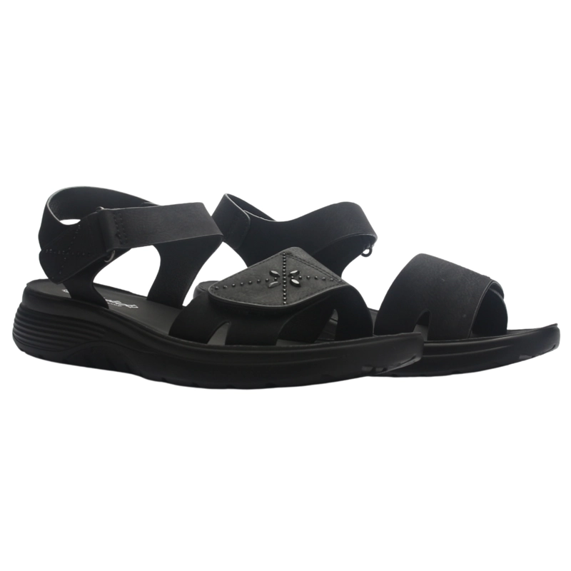 SANDALIA MUJER CASUAL NEGRO CHALADA BLESS-1 - 6