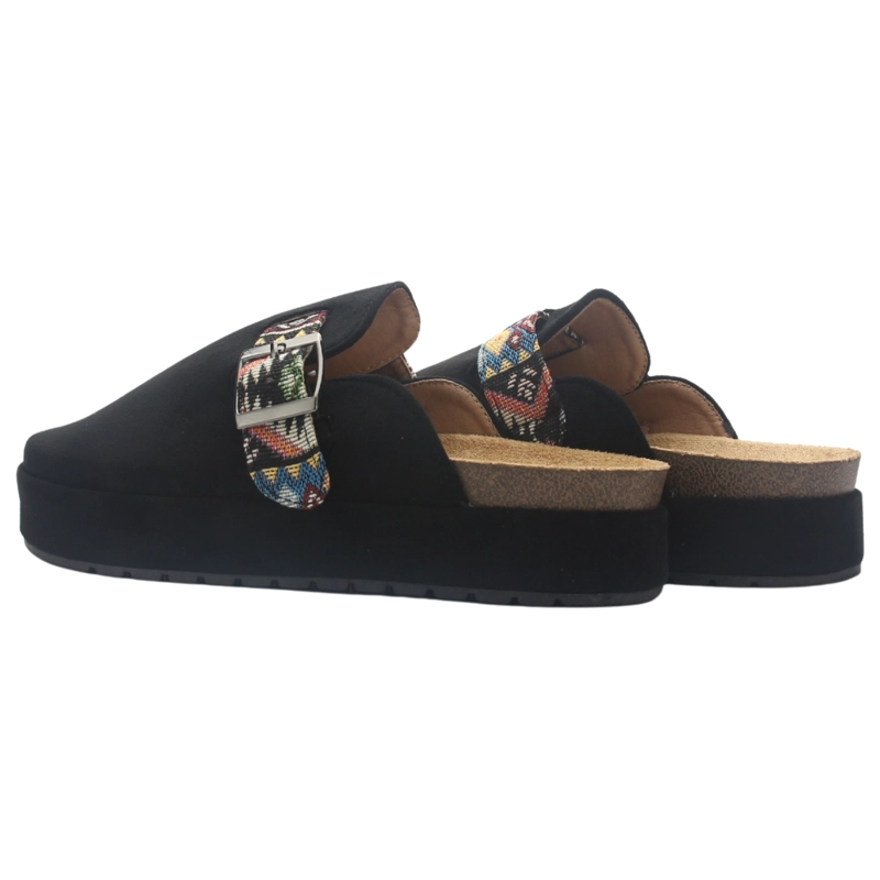 ZAPATO MUJER CASUAL NEGRO CHALADA RISCO-3 - 8