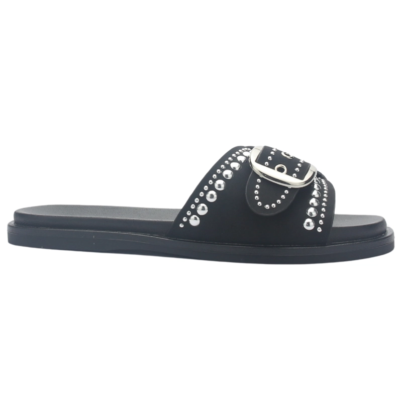 SANDALIA MUJER CASUAL NEGRO CHALADA GENOVA-6 - 1