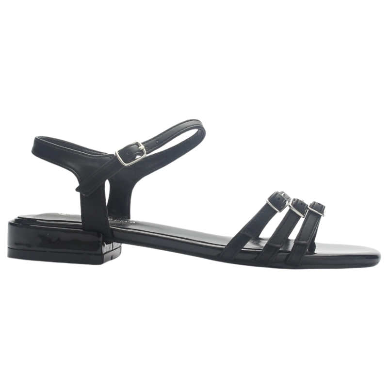 SANDALIA MUJER CASUAL NEGRO CHALADA SALIME-2 - 1