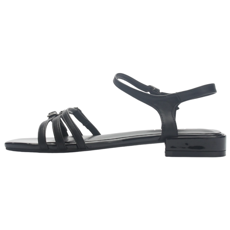 SANDALIA MUJER CASUAL NEGRO CHALADA SALIME-2 - 2