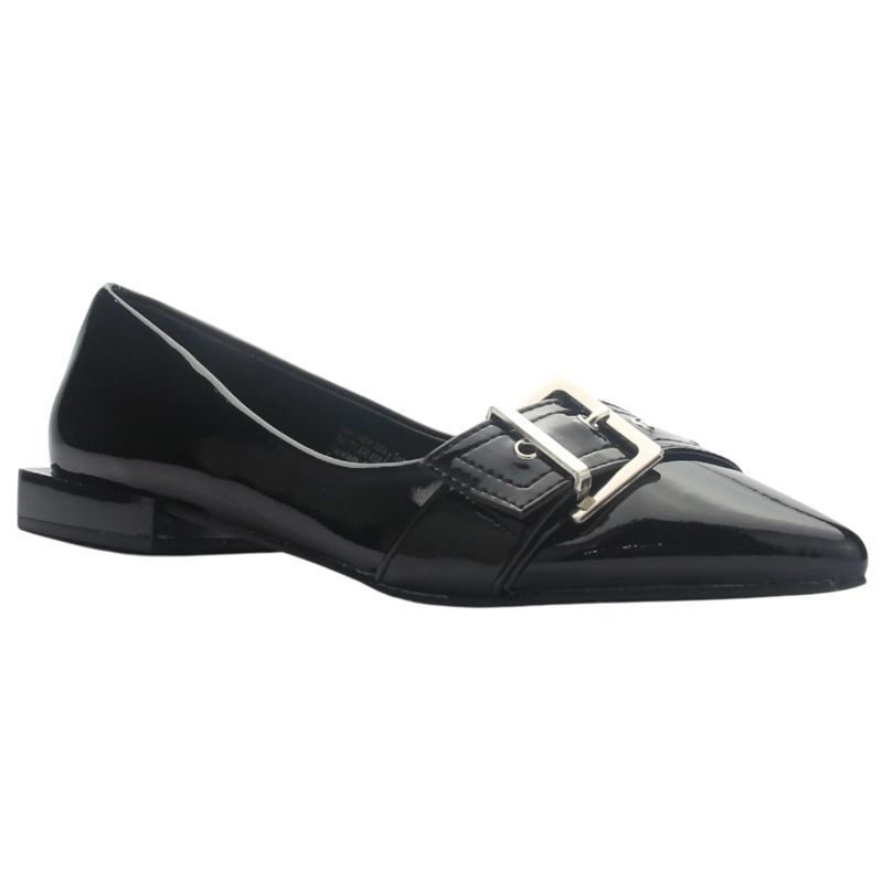 BALLERINA NEGRO MUJER CASUAL CHALADA SLIK-3 - 3