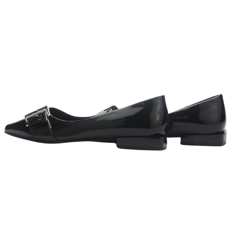 BALLERINA NEGRO MUJER CASUAL CHALADA SLIK-3 - 7
