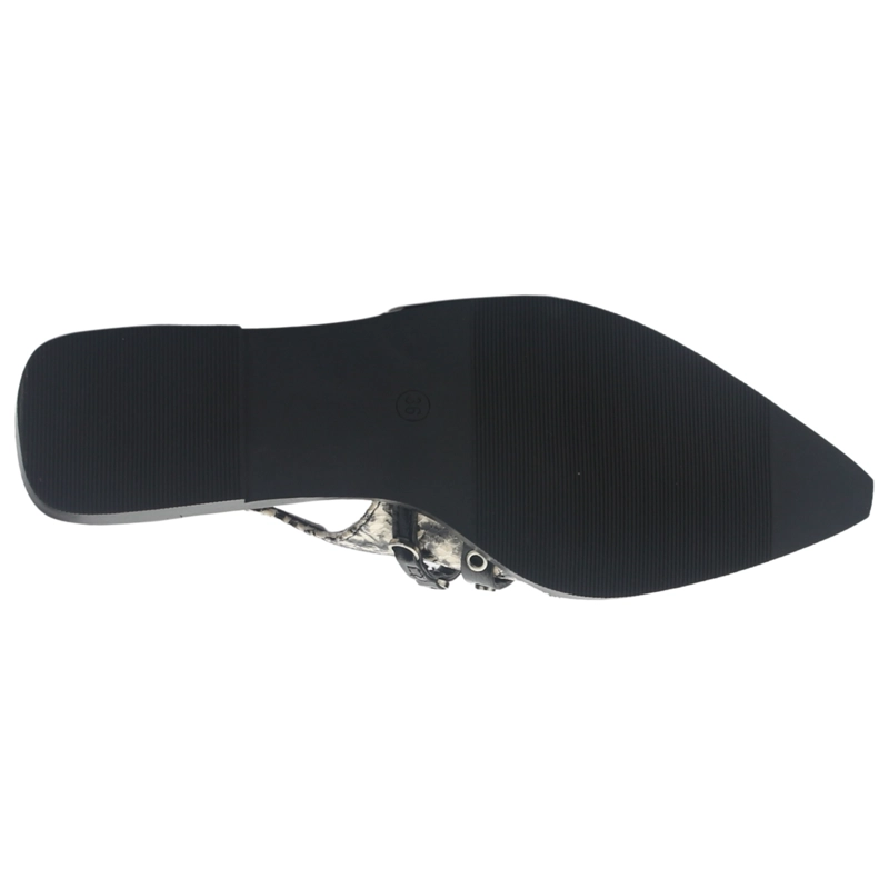 BALLERINA NEGRO MUJER CASUAL CHALADA FLAT-1 - 6