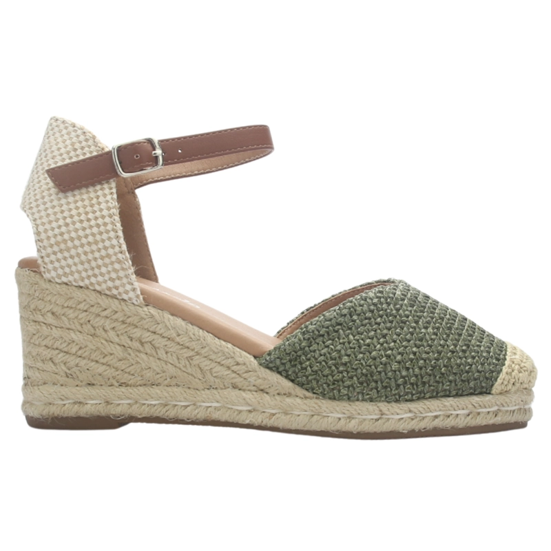 ZAPATO MUJER CASUAL OLIVA CHALADA PENNY-3 - 1