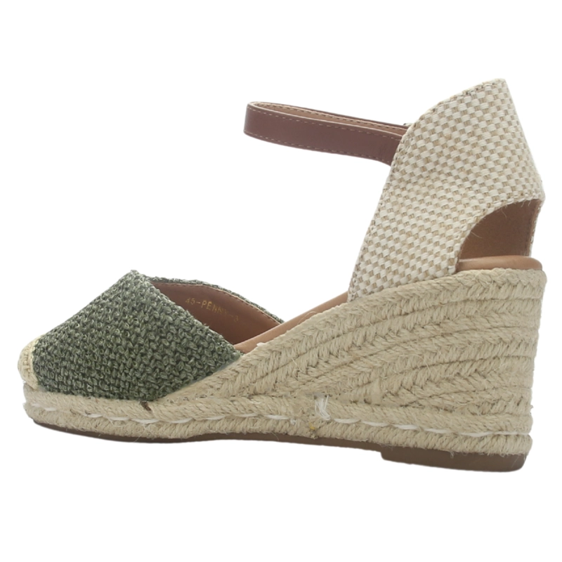 ZAPATO MUJER CASUAL OLIVA CHALADA PENNY-3 - 4