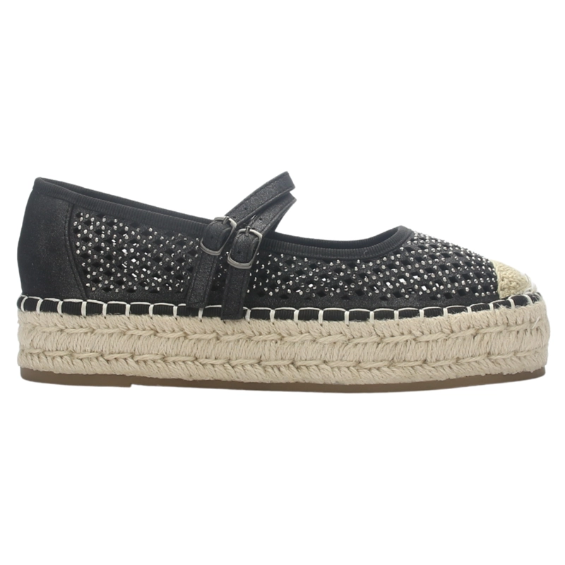 ALPARGATA NEGRO MUJER CASUAL CHALADA TAP-50 - 1