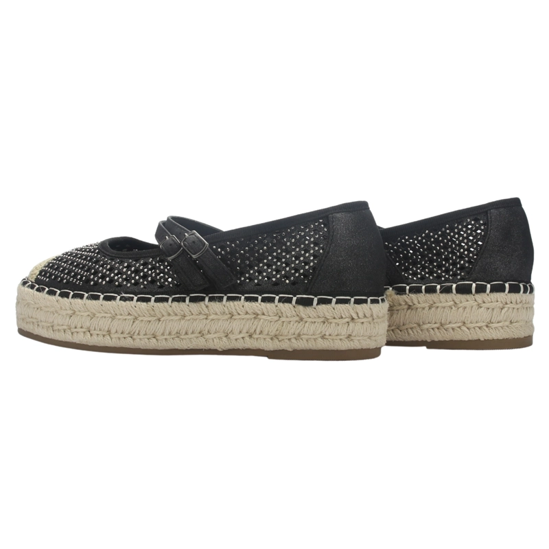 ALPARGATA NEGRO MUJER CASUAL CHALADA TAP-50 - 7
