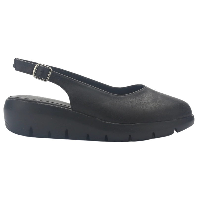 ZAPATO MUJER CASUAL NEGRO CHALADA MARFAK-1 - 1