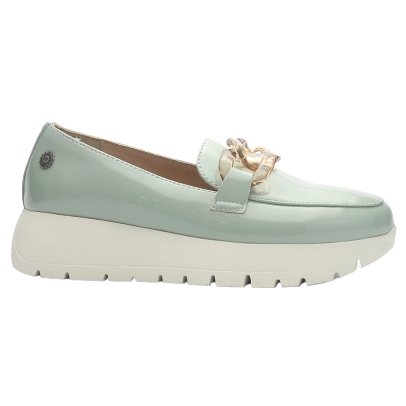 MOCASIN DE MUJER MENTA CASUAL CHALADA WONDER-1 - 1