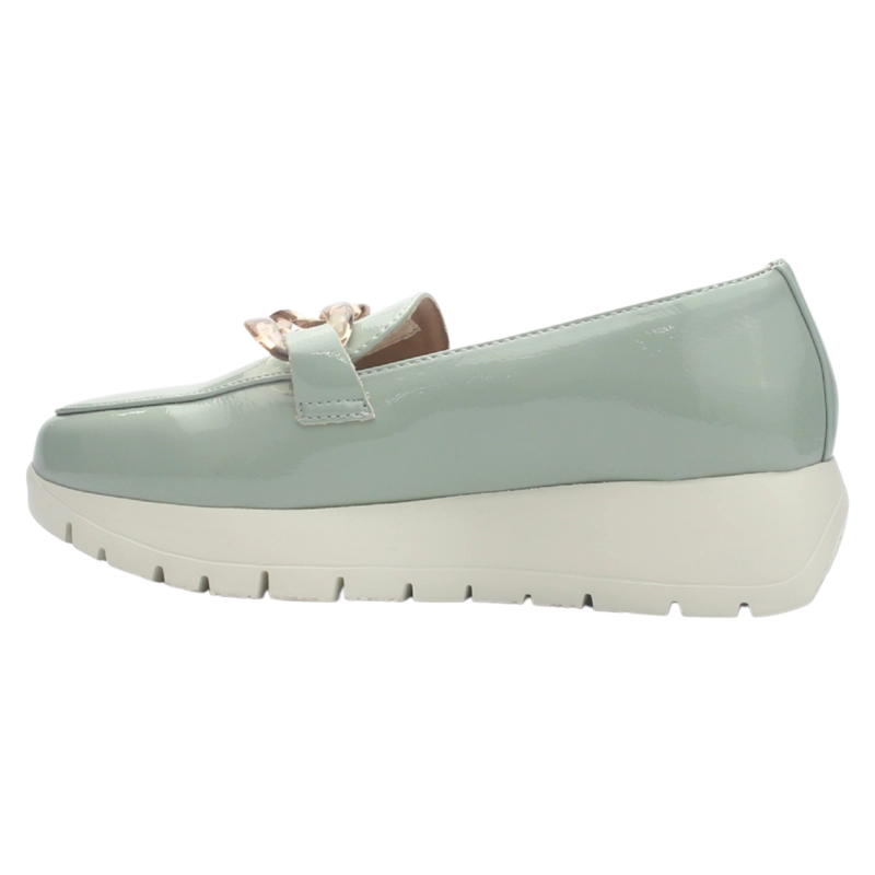 MOCASIN DE MUJER MENTA CASUAL CHALADA WONDER-1 - 2