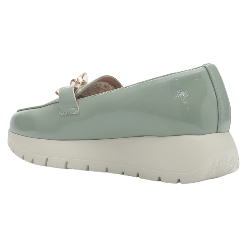 MOCASIN DE MUJER MENTA CASUAL CHALADA WONDER-1 - 4