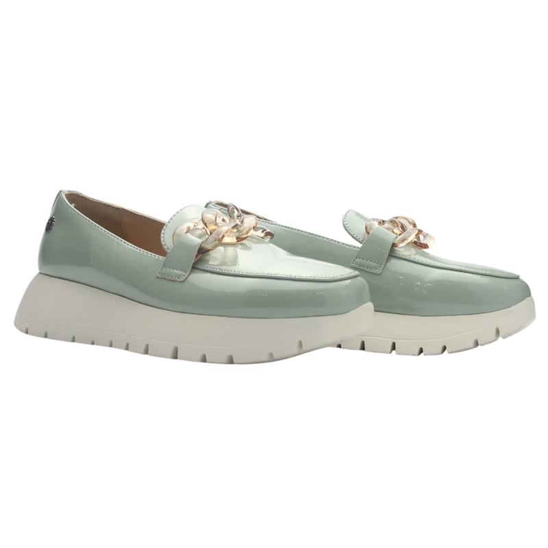 MOCASIN DE MUJER MENTA CASUAL CHALADA WONDER-1 - 6