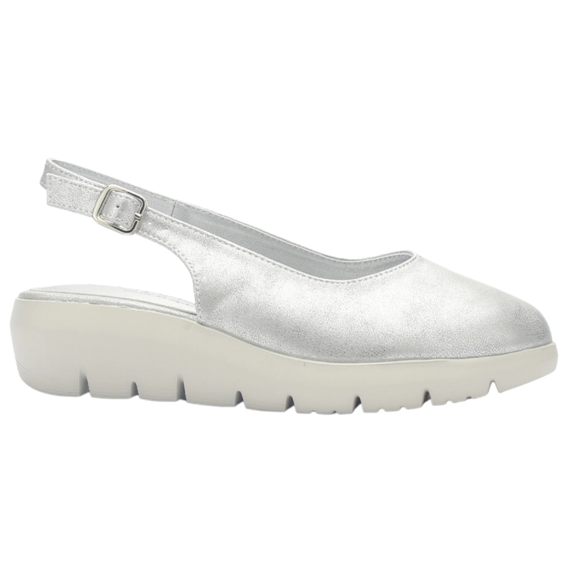 ZAPATO MUJER CASUAL PLATEADO CHALADA MARFAK-1 - 1