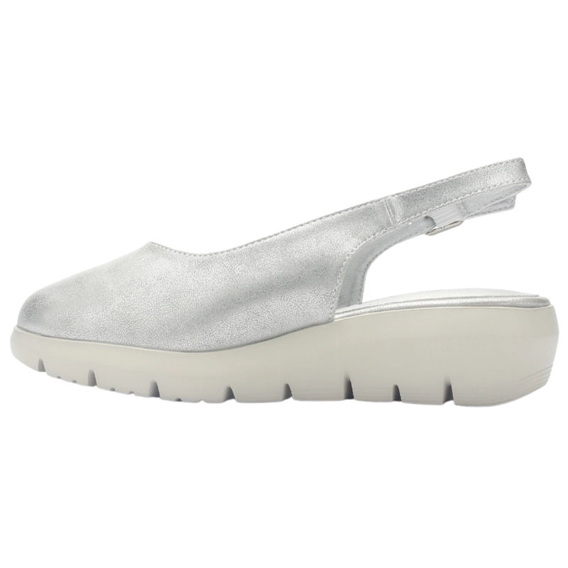 ZAPATO MUJER CASUAL PLATEADO CHALADA MARFAK-1 - 2