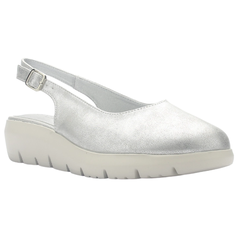 ZAPATO MUJER CASUAL PLATEADO CHALADA MARFAK-1 - 3