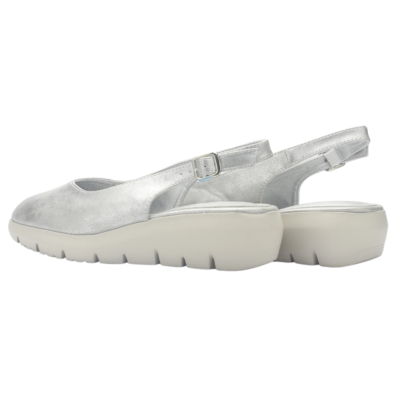 ZAPATO MUJER CASUAL PLATEADO CHALADA MARFAK-1 - 6