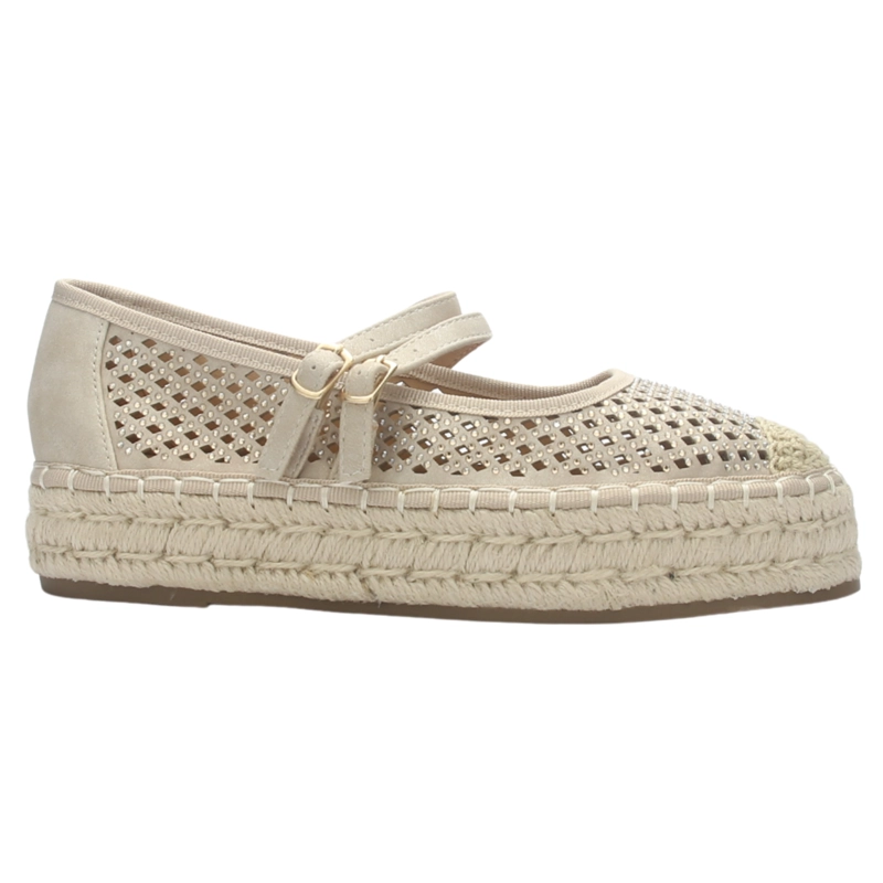 ALPARGATA DE MUJER BEIGE CASUAL CHALADA TAP-50 - 1