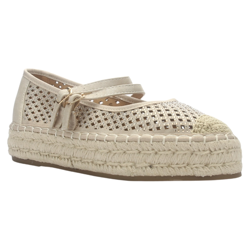 ALPARGATA DE MUJER BEIGE CASUAL CHALADA TAP-50 - 3