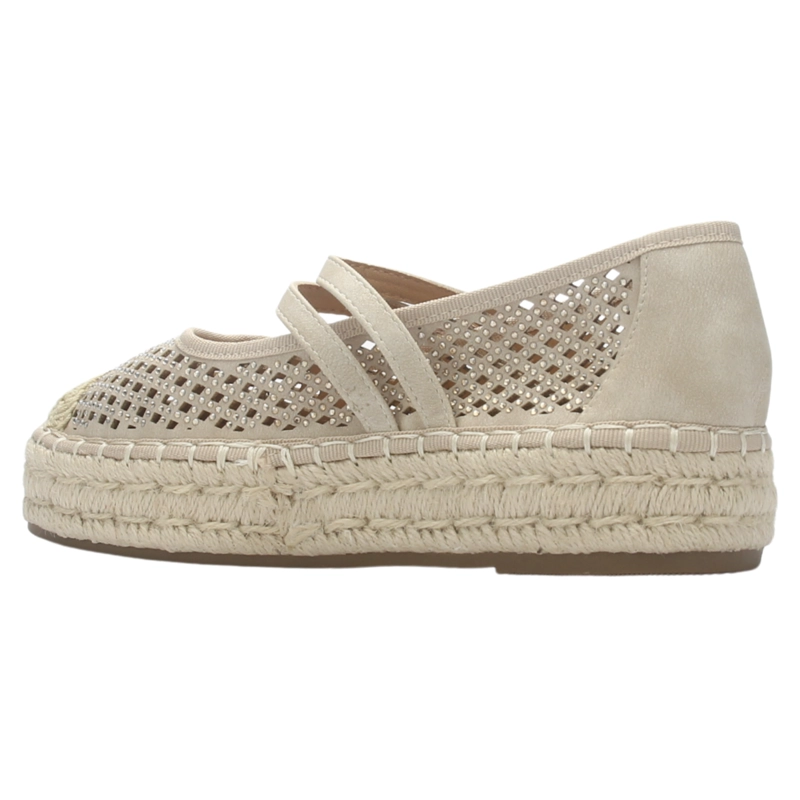 ALPARGATA DE MUJER BEIGE CASUAL CHALADA TAP-50 - 4