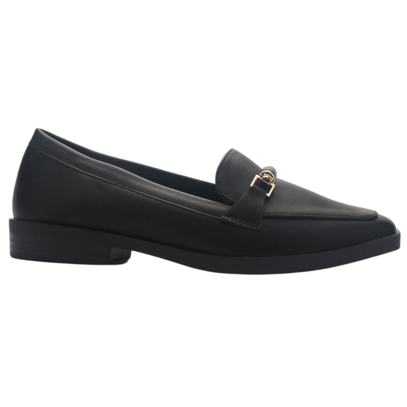 MOCASIN DE MUJER DE COLOR NEGRO CASUAL CHALADA RAMI-1 - 1