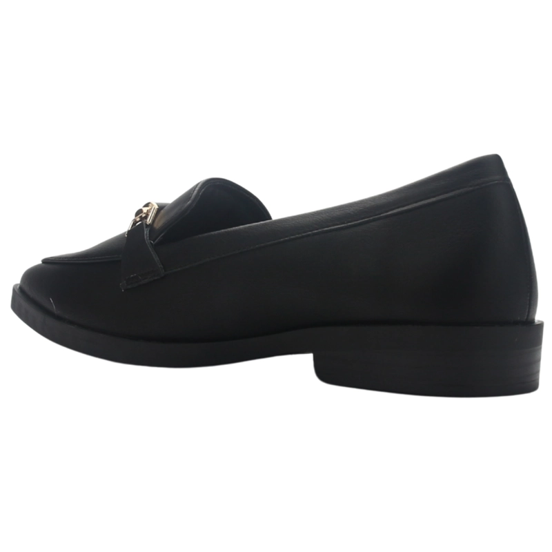 MOCASIN DE MUJER DE COLOR NEGRO CASUAL CHALADA RAMI-1 - 4