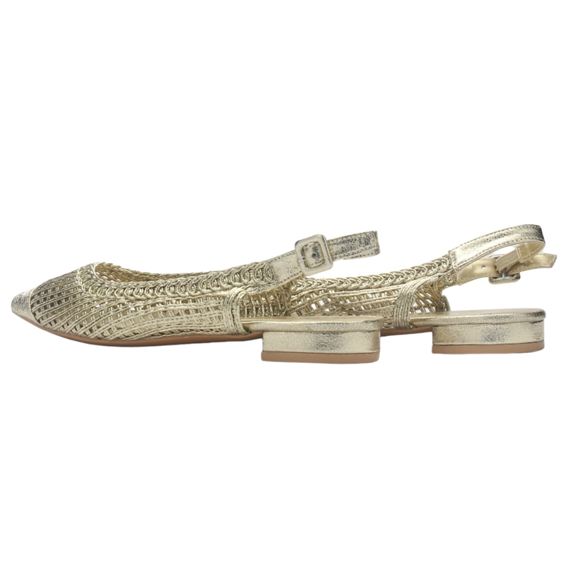 BALLERINA MUJER CASUAL DORADO CHALADA MARIS-21 - 7