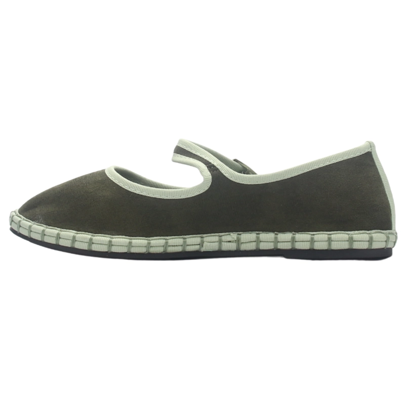 ALPARGATA MUJER CASUAL OLIVA CHALADA MILA-10 - 7