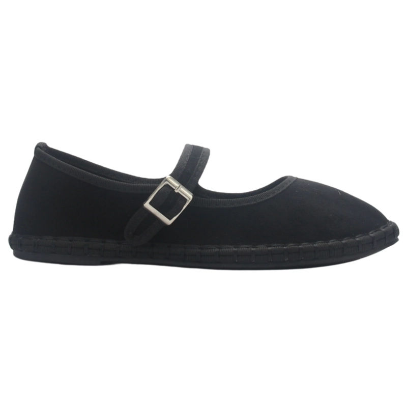 ALPARGATA MUJER CASUAL NEGRO CHALADA MILA-10 - 1