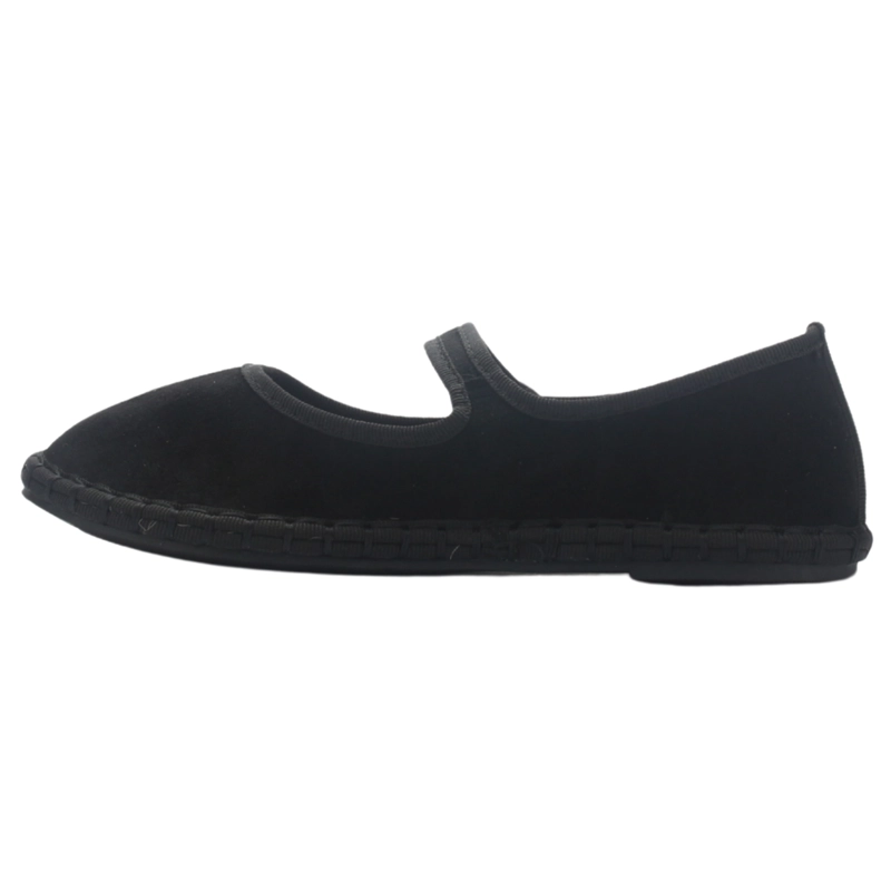 ALPARGATA MUJER CASUAL NEGRO CHALADA MILA-10 - 2