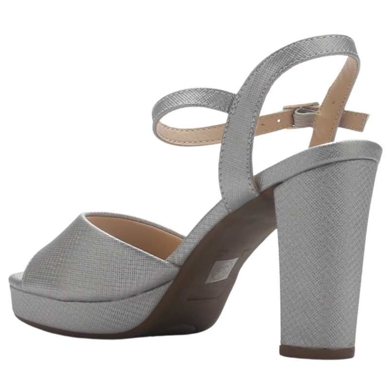 SANDALIA MUJER CASUAL PLATEADO CHALADA VOCE-1 - 4