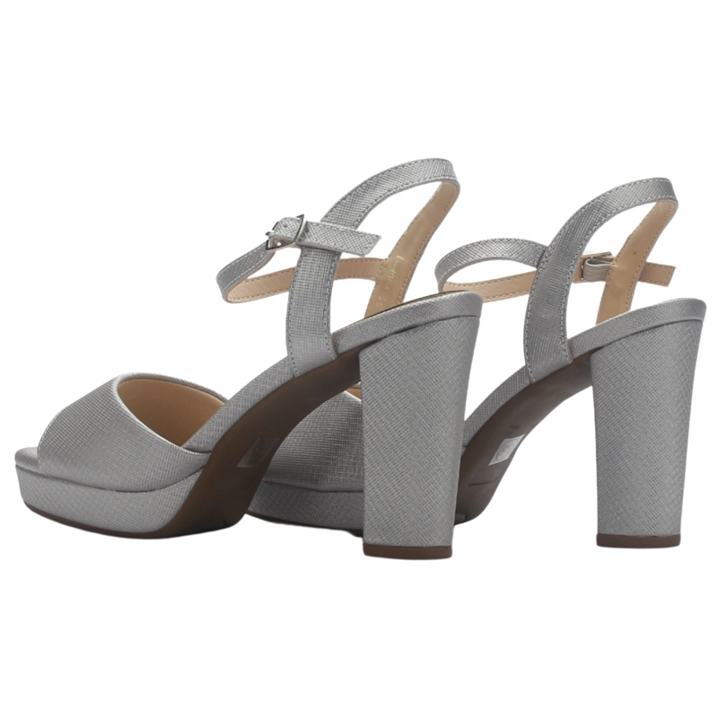 SANDALIA MUJER CASUAL PLATEADO CHALADA VOCE-1 - 6