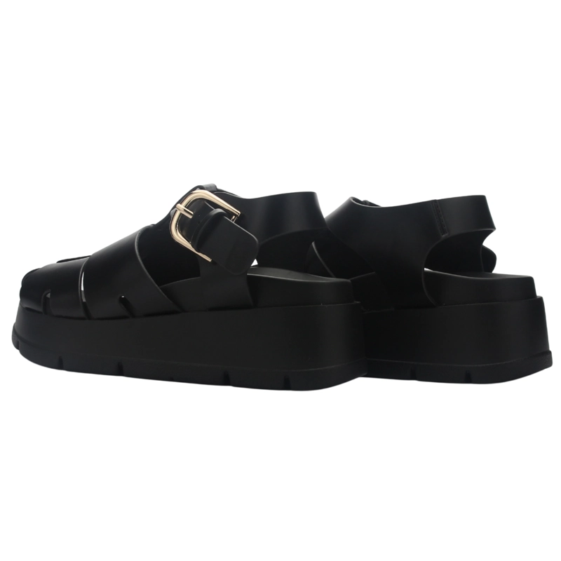 SANDALIA MUJER CASUAL NEGRO CHALADA CUMBIA-32 - 7
