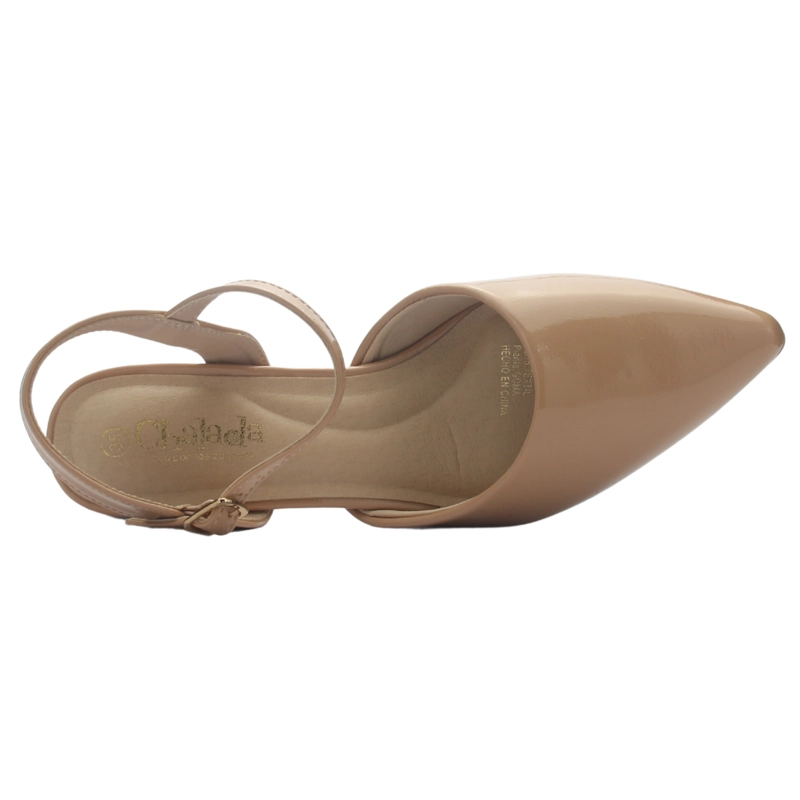 ZAPATO MUJER CASUAL BEIGE CHALADA BOLSE-53 - 5
