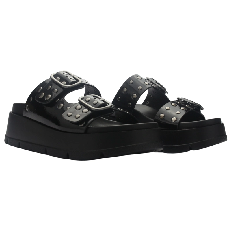 SANDALIA MUJER CASUAL NEGRO CHALADA CUMBIA-31 - 6