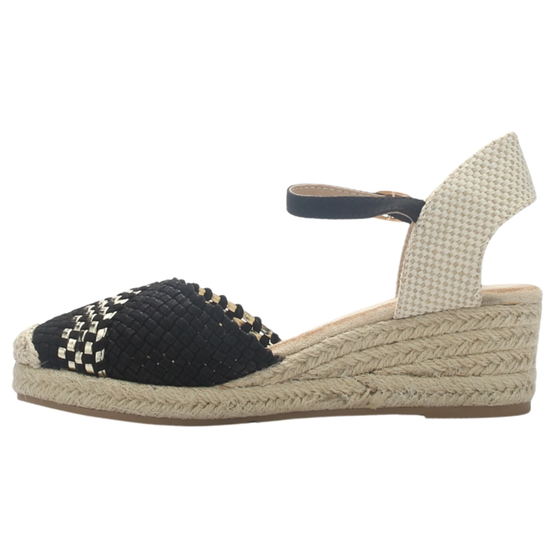 ALPARGATA MUJER CASUAL NEGRO CHALADA PARATI-11 - 2