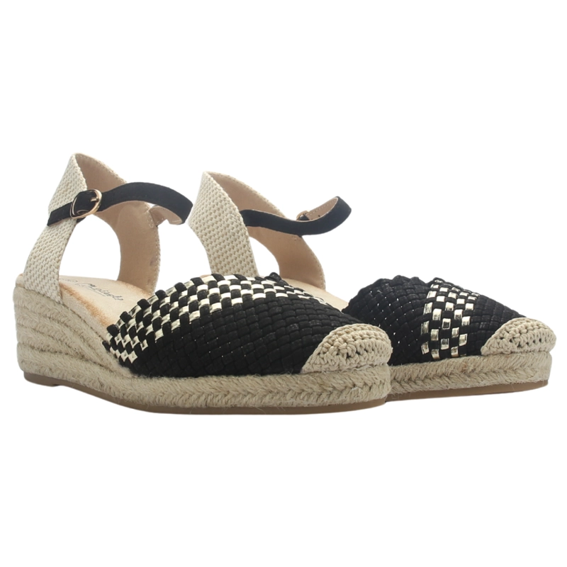 ALPARGATA MUJER CASUAL NEGRO CHALADA PARATI-11 - 5