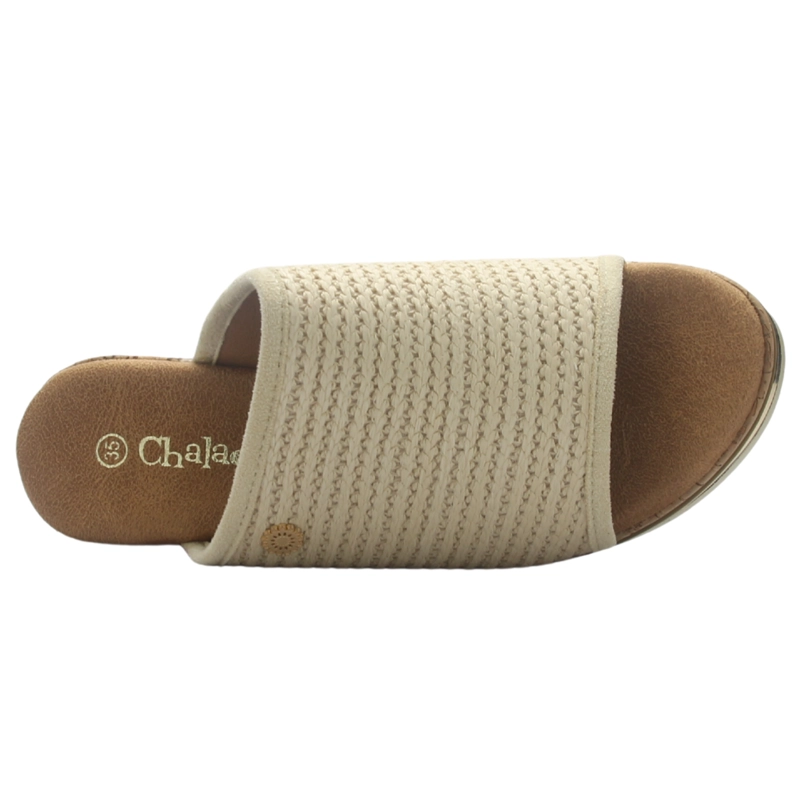 SANDALIA MUJER CASUAL BEIGE CHALADA TERU-2 - 5